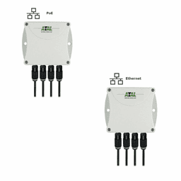 Afbeelding van EPND-4S Ethernet monitoring systeem met 4 sensor aansluitingen voor temperatuur en RV